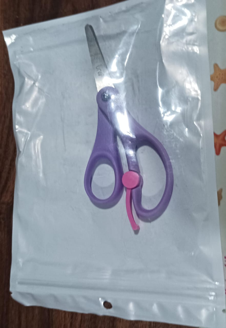 Multipurpose Scissors | Comfort Grip Handle And Stainless Steel Blades (1 Pc / Mix Color & Design) Multipurpose Scissors | Comfort Grip Handle And Stainless Steel Blades (1 Pc / Mix Color & Design)